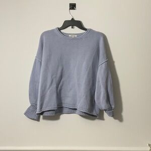 madewell Elegant Lavender Crew Neck Sweater
